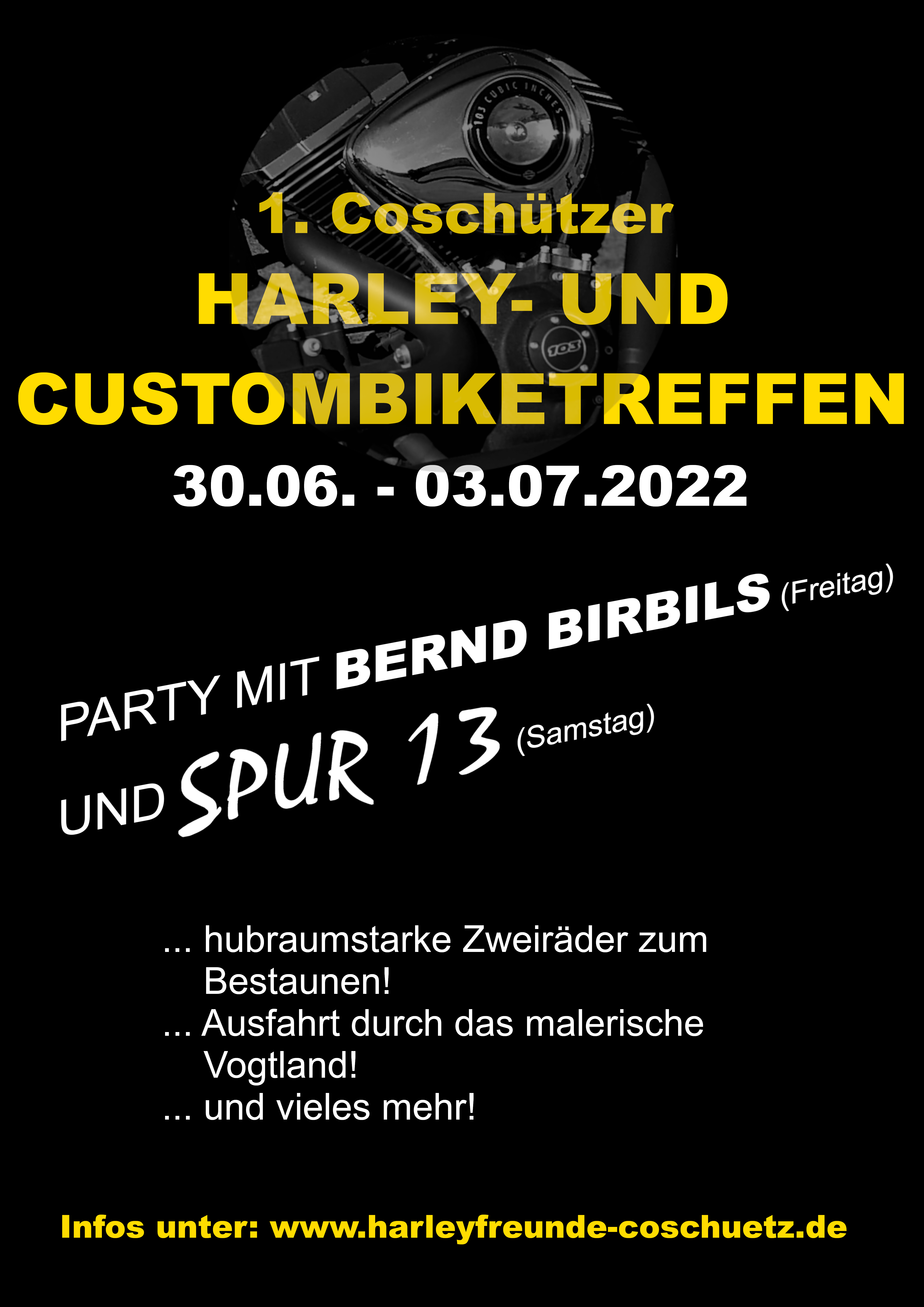Harleytreffen Plakat